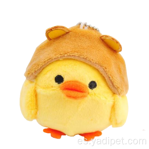 Llavero de regalo de peluche de pollo relleno JUGUETE